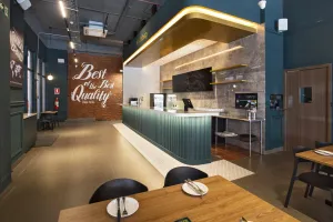 Mostrador principal bb.q Chicken